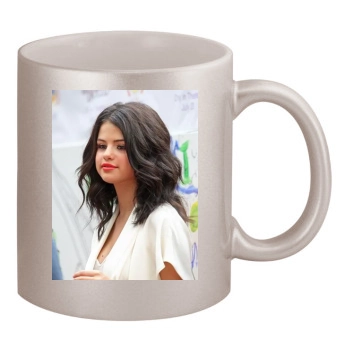 Selena Gomez 11oz Metallic Silver Mug