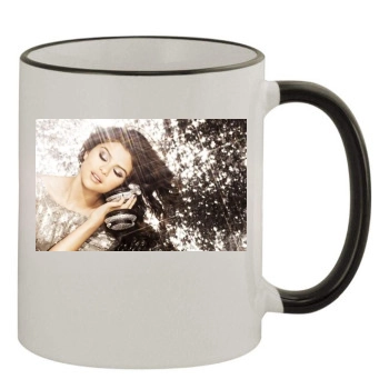 Selena Gomez 11oz Colored Rim & Handle Mug