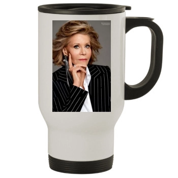 Jane Fonda Stainless Steel Travel Mug