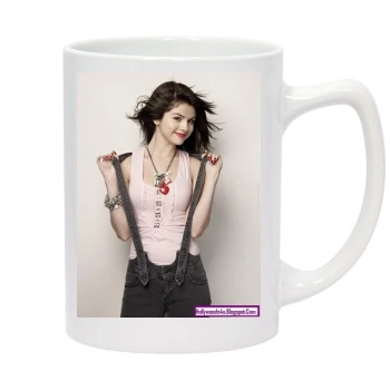 Selena Gomez 14oz White Statesman Mug