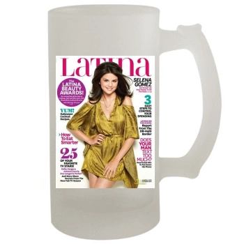 Selena Gomez 16oz Frosted Beer Stein