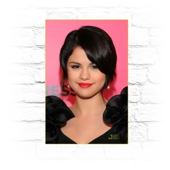 Selena Gomez Metal Wall Art