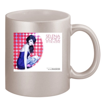 Selena Gomez 11oz Metallic Silver Mug