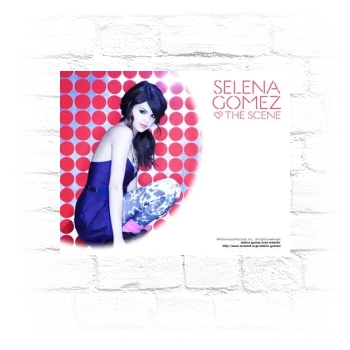 Selena Gomez Metal Wall Art