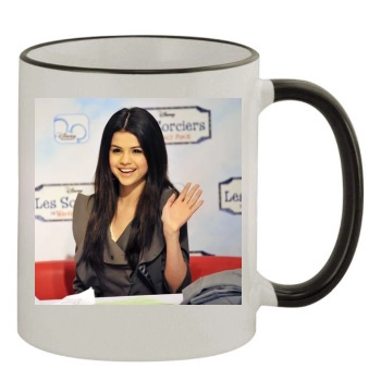 Selena Gomez 11oz Colored Rim & Handle Mug