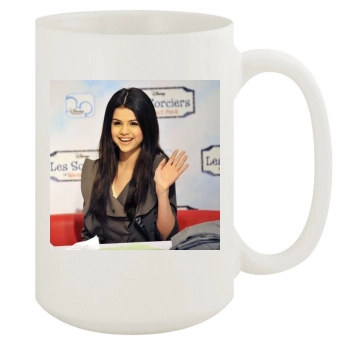 Selena Gomez 15oz White Mug