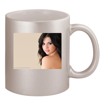 Selena Gomez 11oz Metallic Silver Mug