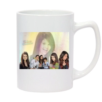 Selena Gomez 14oz White Statesman Mug