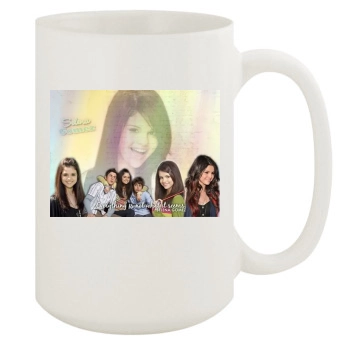 Selena Gomez 15oz White Mug