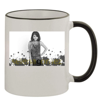 Selena Gomez 11oz Colored Rim & Handle Mug