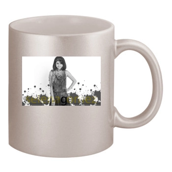 Selena Gomez 11oz Metallic Silver Mug