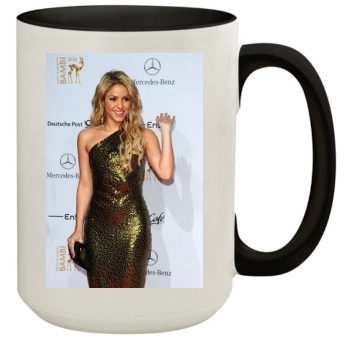 Shakira 15oz Colored Inner & Handle Mug