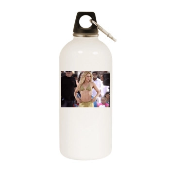 Shakira White Water Bottle With Carabiner