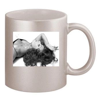 Sophia Loren 11oz Metallic Silver Mug