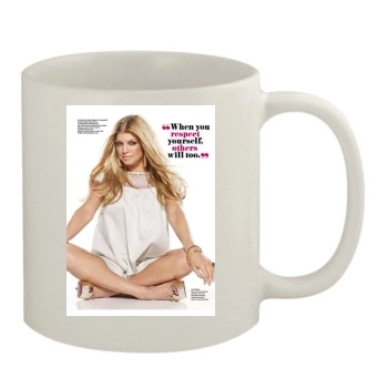 Fergie 11oz White Mug