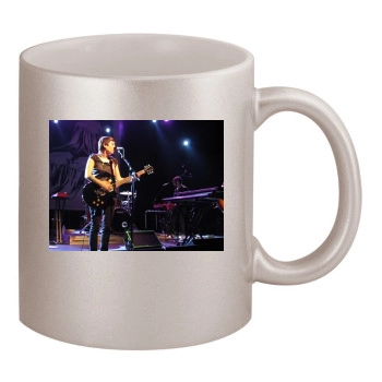 Tegan and Sara 11oz Metallic Silver Mug