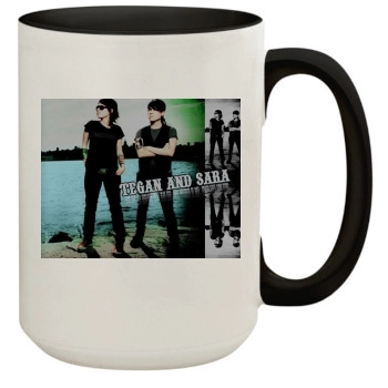 Tegan and Sara 15oz Colored Inner & Handle Mug