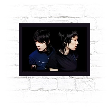 Tegan and Sara Metal Wall Art