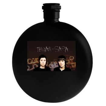 Tegan and Sara Round Flask