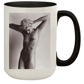 Agyness Deyn 15oz Colored Inner & Handle Mug