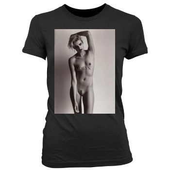 Agyness Deyn Women's Junior Cut Crewneck T-Shirt