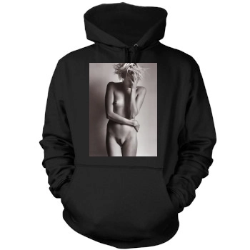 Agyness Deyn Mens Pullover Hoodie Sweatshirt