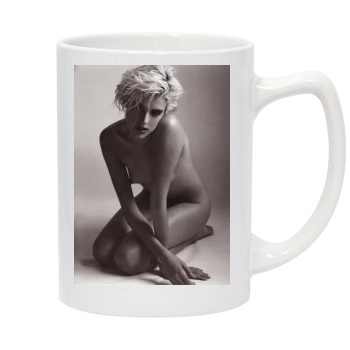 Agyness Deyn 14oz White Statesman Mug