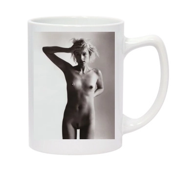 Agyness Deyn 14oz White Statesman Mug