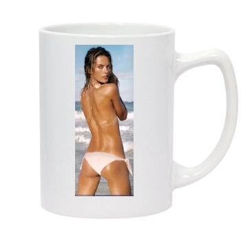 Alessandra Ambrosio 14oz White Statesman Mug