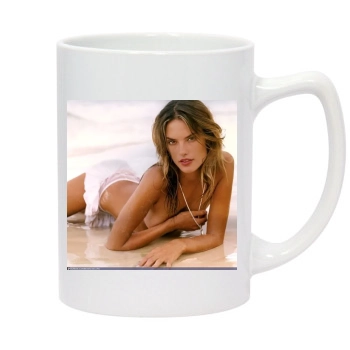 Alessandra Ambrosio 14oz White Statesman Mug