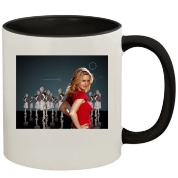 Alicia Silverstone 11oz Colored Inner & Handle Mug