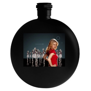 Alicia Silverstone Round Flask