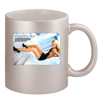 Alizee Poulicek 11oz Metallic Silver Mug