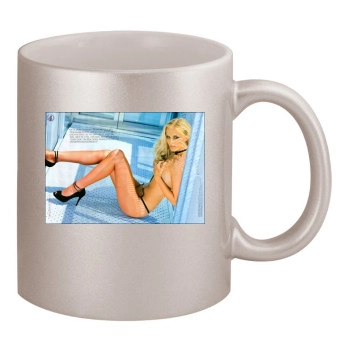 Alizee Poulicek 11oz Metallic Silver Mug