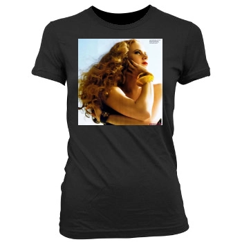 Amy Adams Women's Junior Cut Crewneck T-Shirt