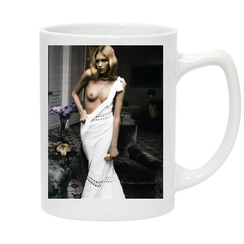 Anja Rubik 14oz White Statesman Mug