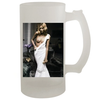 Anja Rubik 16oz Frosted Beer Stein