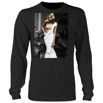 Anja Rubik Men's Heavy Long Sleeve TShirt