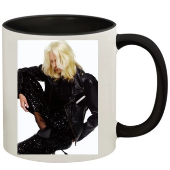 Anja Rubik 11oz Colored Inner & Handle Mug