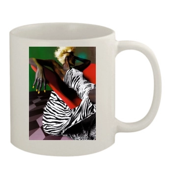 Anja Rubik 11oz White Mug