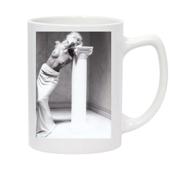 Anja Rubik 14oz White Statesman Mug