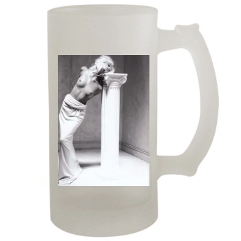 Anja Rubik 16oz Frosted Beer Stein