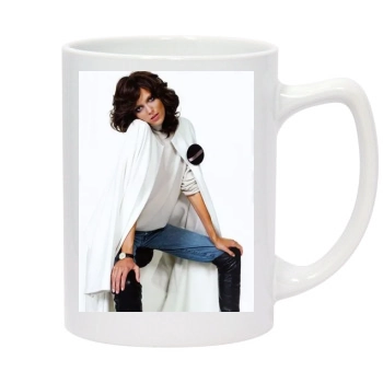 Anja Rubik 14oz White Statesman Mug