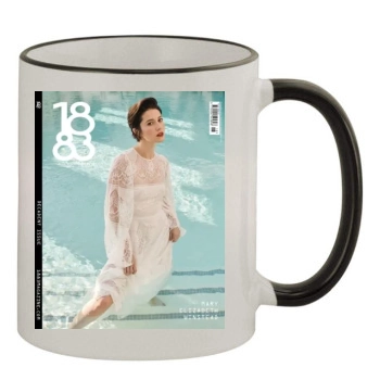 Mary Elizabeth Winstead 11oz Colored Rim & Handle Mug