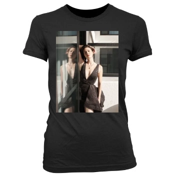 Mary Elizabeth Winstead Women's Junior Cut Crewneck T-Shirt