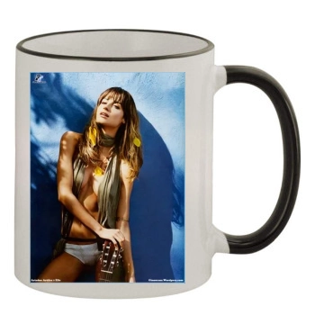 Ariadne Artiles 11oz Colored Rim & Handle Mug