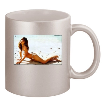 Ariadne Artiles 11oz Metallic Silver Mug