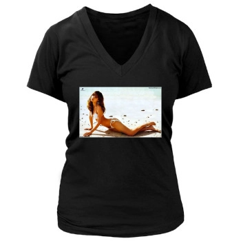 Ariadne Artiles Women's Deep V-Neck TShirt