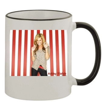 Ashley Tisdale 11oz Colored Rim & Handle Mug