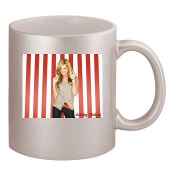 Ashley Tisdale 11oz Metallic Silver Mug